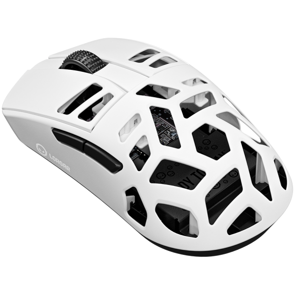 LORGAR Gaming Mouse MSE90W Elite Wireless Magnesium White