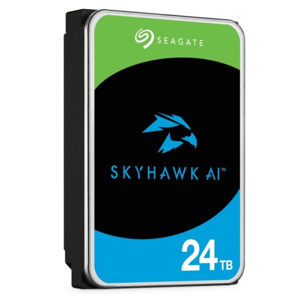 HDD|SEAGATE|SkyHawk AI| 24 TB|Serial ATA III|Buffer 512 MB|7200 RPM|3.5 "|ST24000VE002