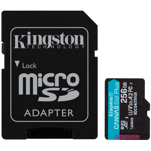 MEMORY MICRO SDXC 256GB UHS-I/SDCG4/256GB KINGSTON
