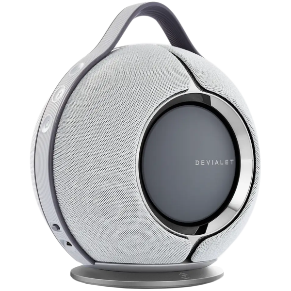Devialet Mania Light Grey with dock