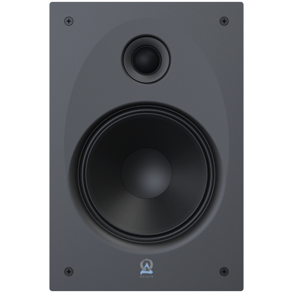 Origin Acoustics CIW61 Composer In-Wall Pivoting Silk Tweeter, 6.5'' Poly-Rubber Woofer, Pair