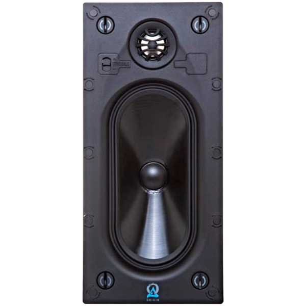 Origin Acoustics C65EX Explorer Rectangular In-Wall 2-Way with 4x8'' IMG Woofer, Pivoting Aluminum Tweeter