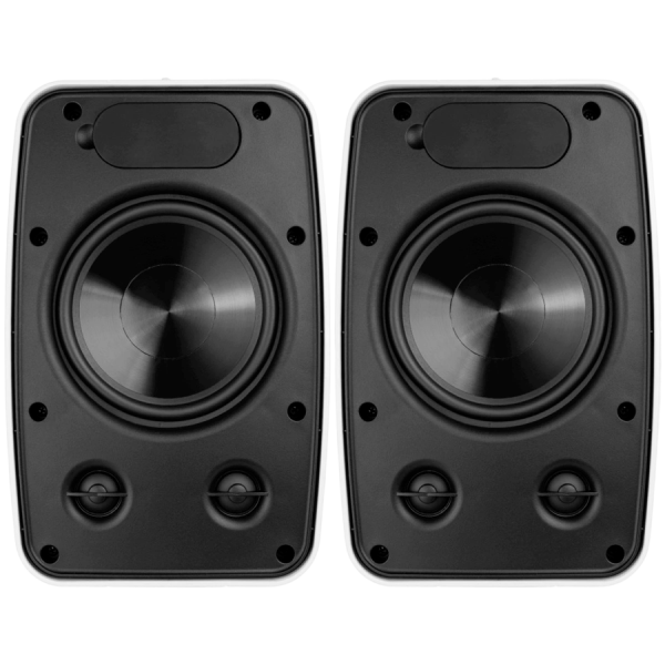 Origin Acoustics OS80W Seasons Outdoor Woofer 8'' IMPP, Tweeter 1'' Aluminum, White, Pair