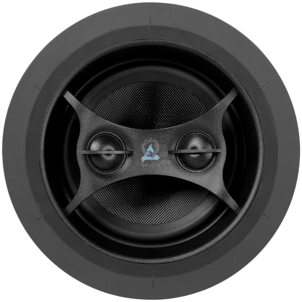 Origin Acoustics D57DT/SUR Director In-Ceiling Stereo Dual Silk DPSD Tweeter, 5'' Glass Fiber Woofer