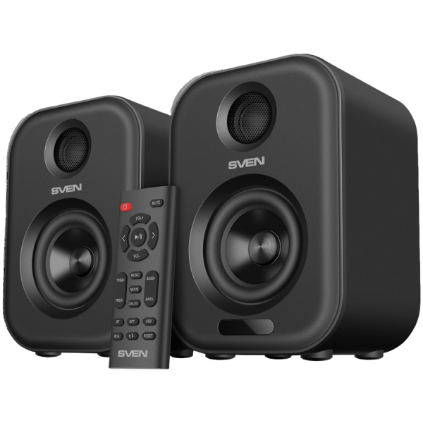 Speakers SVEN MC-5, grey (50W, Bluetooth, RCA2, USB, Optical, RC)