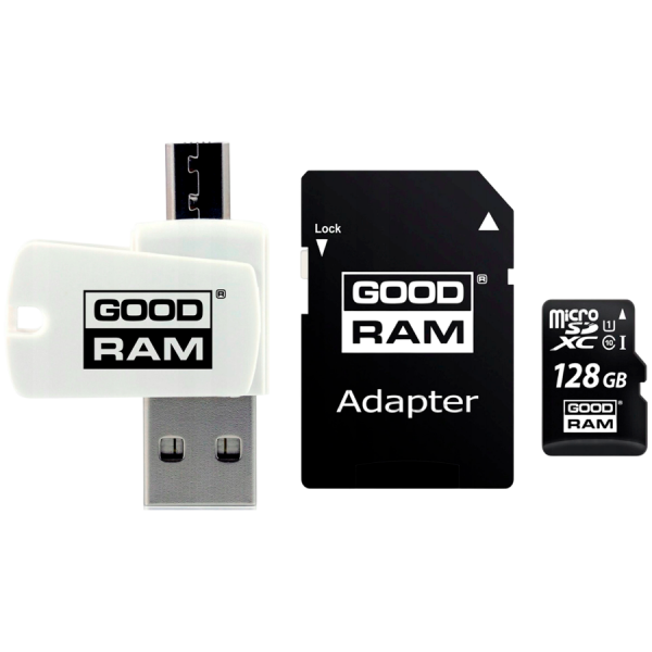 GOODRAM All in One 128GB MICRO CARD class 10 UHS I + card reader