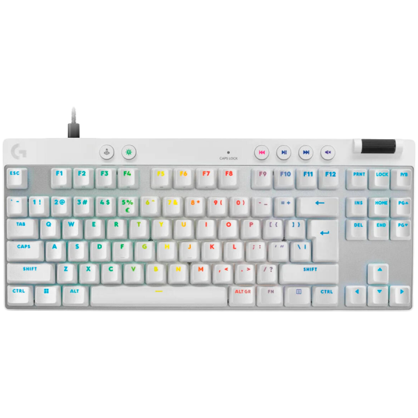 KEYBOARD PRO X TKL RAPID/ENG WHITE 920-013242 LOGITECH