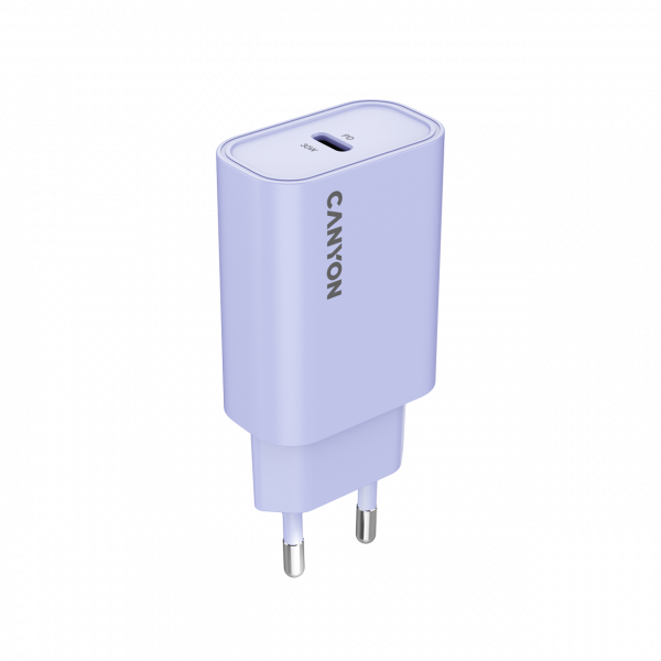 CANYON charger OnCharge 30CL Max Power 30W 1xPD EU Purple