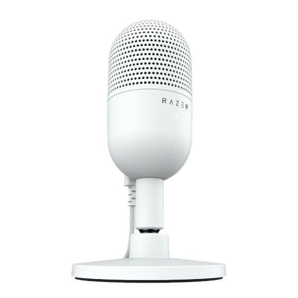Razer Seiren V3 Mini - White, Ultra-compact Streaming Microphone