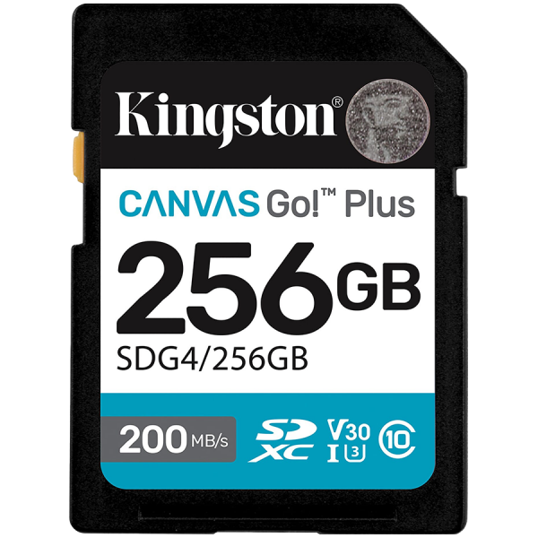 MEMORY SDXC 256GB UHS-I/SDG4/256GB KINGSTON