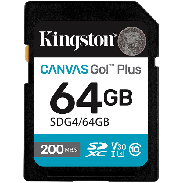MEMORY SDXC 64GB UHS-I/SDG4/64GB KINGSTON