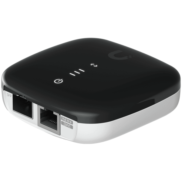 Ubiquiti UF-AE fiber-to-copper media module that allows wireless equipment without SFP ports to support fiber uplinks up to 1 Gbps.