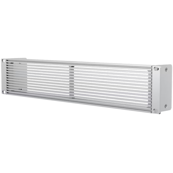 Ubiquiti Rack Mount OCD Panels UACC-Rack-Panel-Vented-2U Standalone insert that can be easily installed into an existing network equipment rack to create a clean, uniform aesthetic, 2U