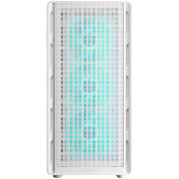 COUGAR AIRFACE PURE PRO PC Case, Mid Tower, White