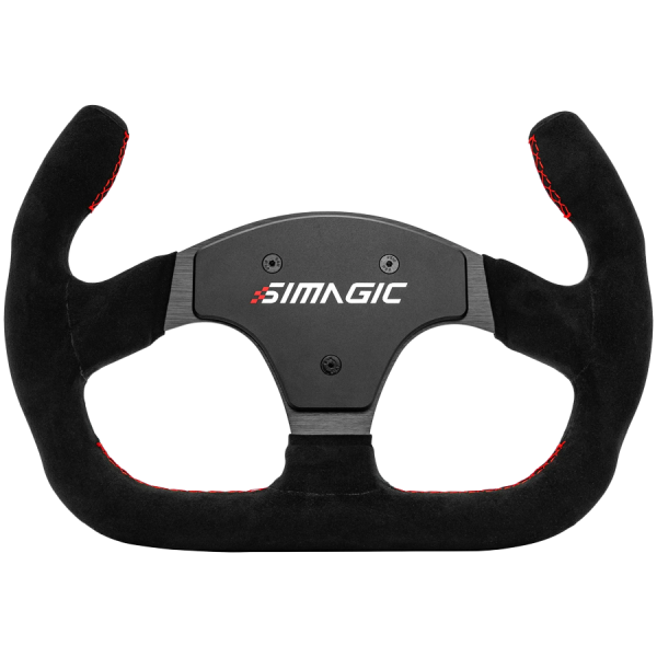 SIMAGIC C-Shaped Steering wheel without HUB, 325mm, Suede. S406