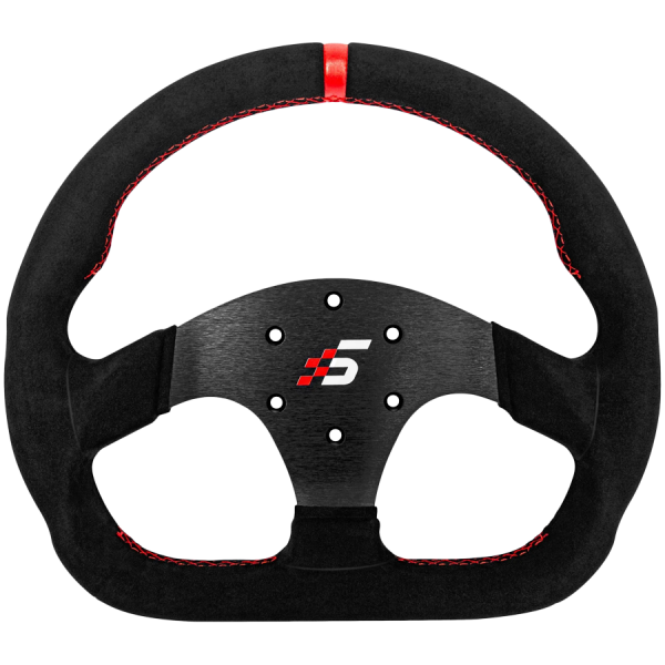 SIMAGIC D-Shaped Steering wheel without HUB, 325mm, Suede. S404