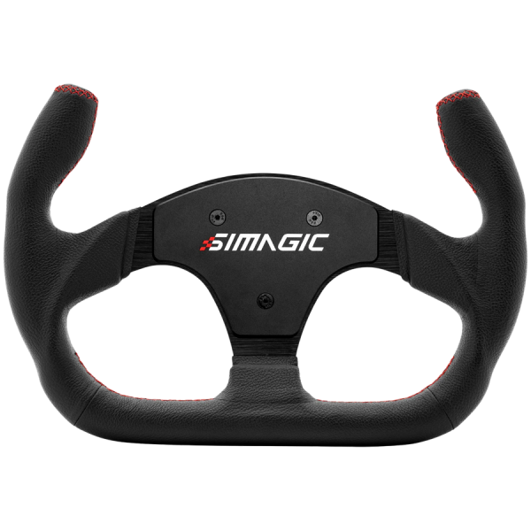 SIMAGIC C-Shaped Steering wheel without HUB, 325mm, Leather. S405