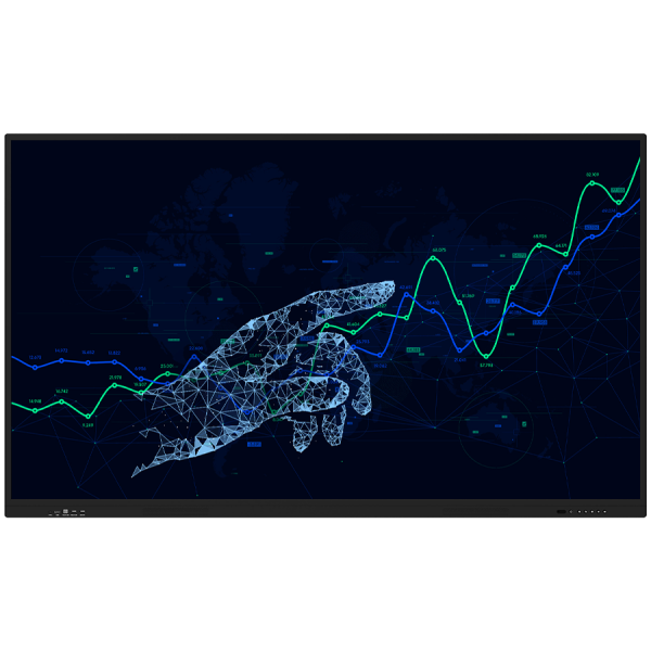 PRESTIGIO SOLUTIONS Multiboard 75'' Light Series, UHD 4K, Android, Wi-Fi, 20TP, touch pen