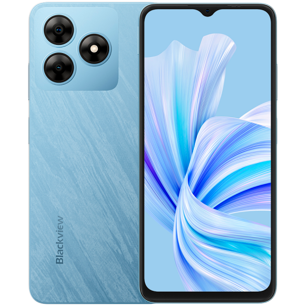 Blackview WAVE 8C LTE 6.56" LTE HD IPS 720x1612 60Hz 2+64GB T603 1.6GHz CAM 8MP/13MP 5000mAh  Android 14GO Dawn Blue