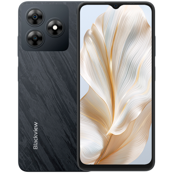 Blackview WAVE 8C LTE 6.56" LTE HD IPS 720x1612 60Hz 2+64GB T603 1.6GHz CAM 8MP/13MP 5000mAh  Android 14GO Dusk Black