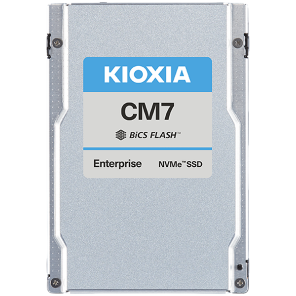 SSD Kioxia (U.3 15MM, 15.36TB,Pcle Gen5 1x4, 2x2, BiCS FLASH TLC, CM7-R U.3 SIE*)