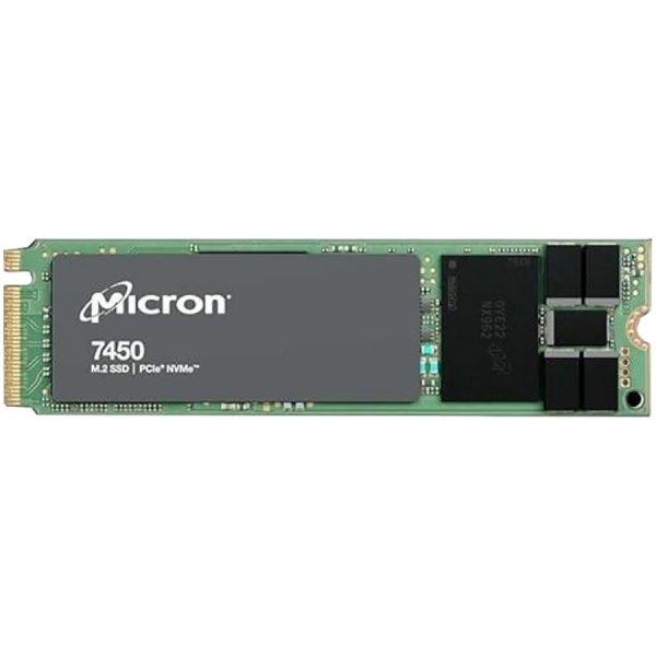 Micron 7450 PRO 480GB NVMe M.2 (22x80) Non-SED Enterprise SSD [Single Pack]