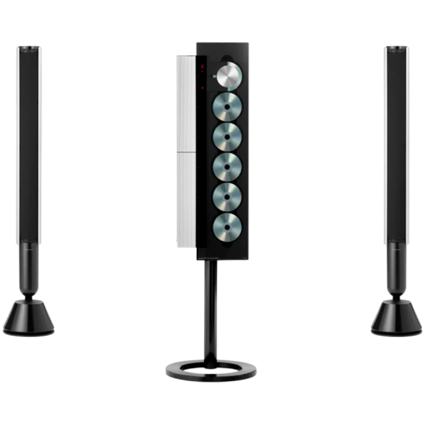 BeoSound 9000c MK2 EU Recreated, Natural Aluminium/Cosmic Black