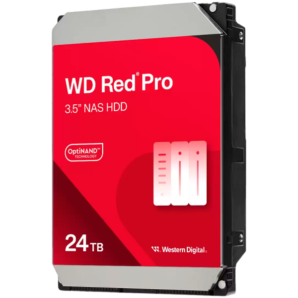 HDD|WESTERN DIGITAL|Red Pro| 24 TB|Serial ATA|7200 RPM|3.5 "|WD241KFGX
