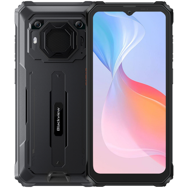 Blackview BV6200Pro 6.56" HD+ Helip P35 (Octacore 2.3Ghz) 6GB+128GB DS TF Card (1Tb Max) CAM 8+13+0.3MP 13000mAh IP68&IPK69 MIL-SPEC 810H No Charging Android 14 Black
