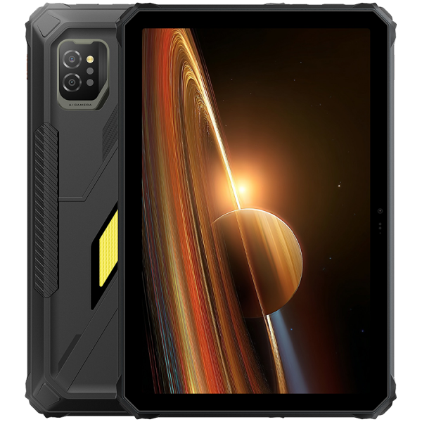 Blackview Active 7 Rugged Tab LTE 8GB/128GB 11-inch FHD 1920x1200 60Hz Corning Glass 3 Helio G81 Octa-core 2.0GHz 13MP Front/16MP+20MP Night vision Cam Battery 10000mAh 45W fast charging USB Type-C Android 15 PC mode IP68/IP69K MIL-STD-810H Black