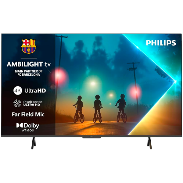 Philips 43PUS8200/12 4K Ultra HD LED AMBILIGHT Smart TV, 108 cm (43"), Pixel Precise Ultra HD, HDR10+, Titan OS, Dolby Atmos, DTS:X