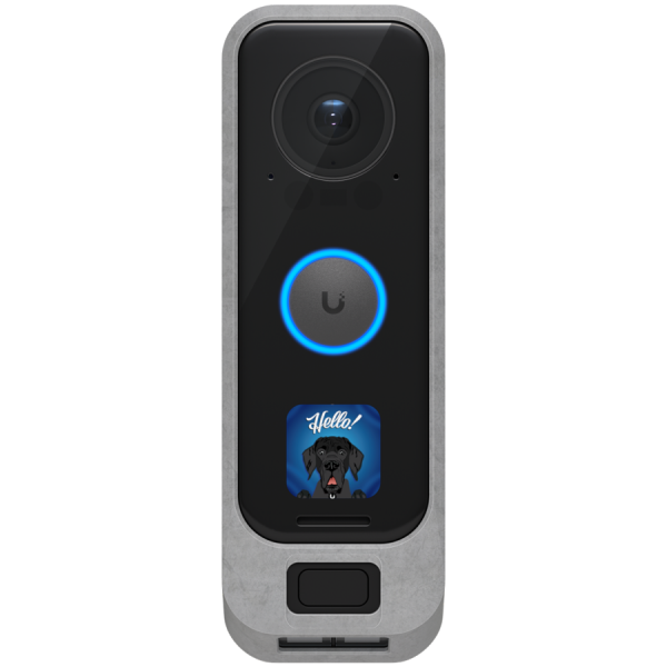 Concrete customized encsing for UniFi Protect G4 Doorbell Pro