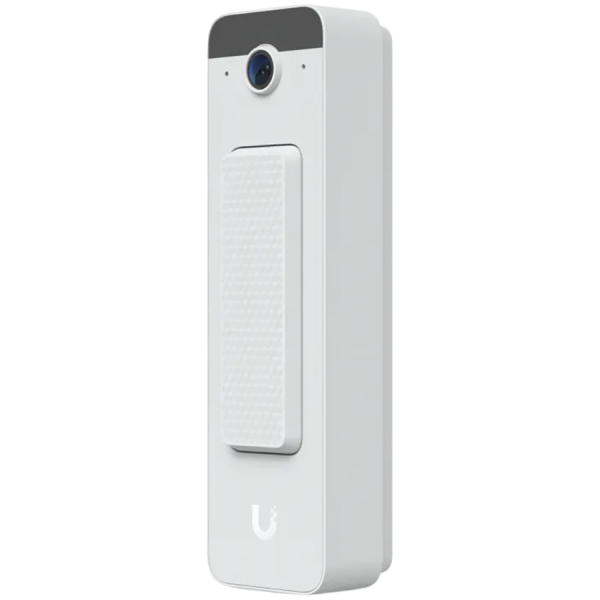 Ubiquiti Doorbell Lite - Compact PoE video doorbell with two-way audio and versatile mounting options, white.