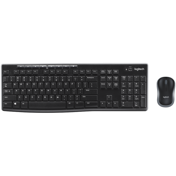 LOGITECH MK270 Wireless Combo Keyboard and Mouse RU - HEB - 2.4GHZ -INTNL-973