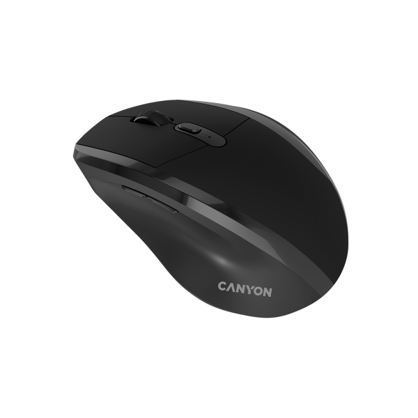 CANYON mouse OnClick 17 Ergonomic 6 buttons 1600DPI Wireless Black