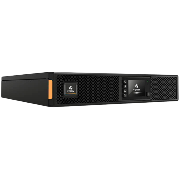Vertiv Liebert GXT5 1ph UPS, 1.5kVA, input plug IEC C14 inlet, 2U, output – 230V, output socket groups (8)C13, rackmount kit, 3-year warranty