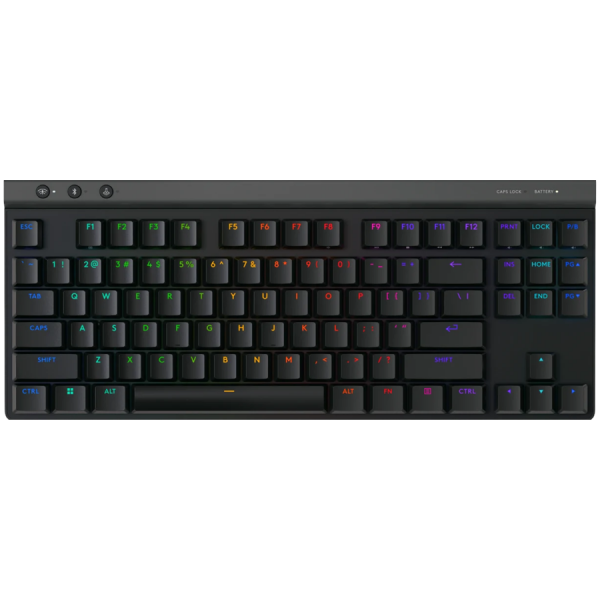 LOGITECH G515 LIGHTSPEED TKL Wireless Gaming Keyboard - BLACK - HUN - 2.4GHZ/BT - EMEA28i-935 - TACTILE