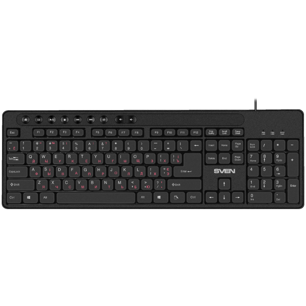 Keyboard SVEN KB-C3060 black