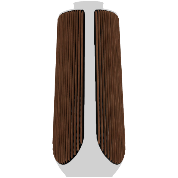 Beolab 50 Side Panel Set Walnut Atelier