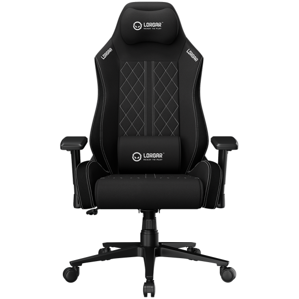 LORGAR CHA41 Fabric Gaming Chair Advanced Black/White