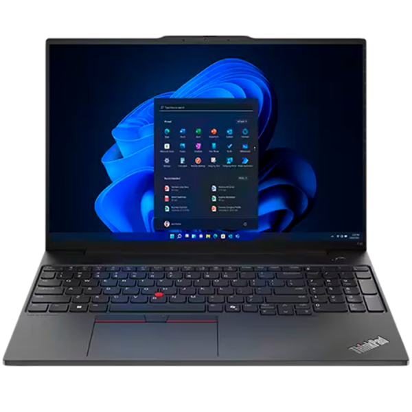 LENOVO ThinkPad E16 GEN 3 16" FHD IPS, Intel Core Ultra 5 225U, 16GB DDR5, 512GB SSD, 2x USB-A, 1x USB-C THB, HDMI, RJ-45, WiFi 6, BT5.2, BH BL Kyb, 48Wh, Win 11 Pro, Eclipse Black, 5Yr