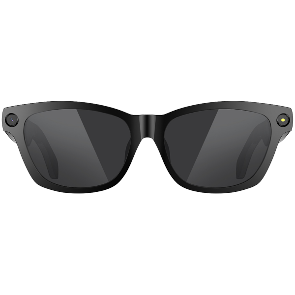 Smart Glasses Blackview BV100 Sunglasses lenses Camera 8MP Chips JL7018F 32Gb 220mAh BT 5.4 APP HeyCyan ENC AI Take photos Rec videos Lesten to music IP54 150x49x40mm Black