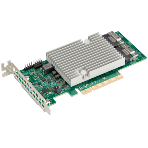 Supermicro Add-on Card AOC-S3816L-L16iT 12Gb/s Multi-Port SAS PCIe Gen 4.0 Internal Host Bus Adapter