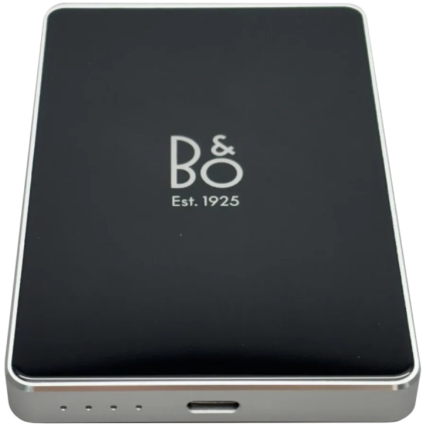 Powerbank 5000mAh Type-C Wireless charger Black/Silver