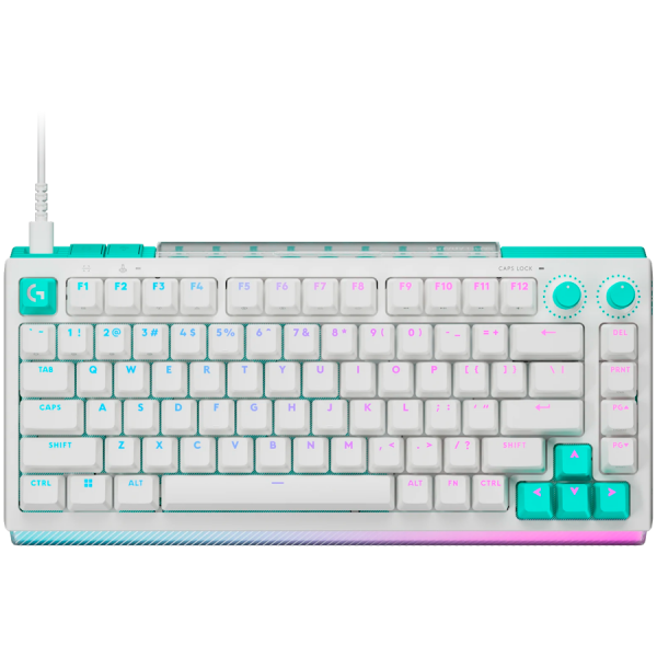 LOGITECH G512 X 75 - WHITE - US INT'L - USB- EMEA28i-935