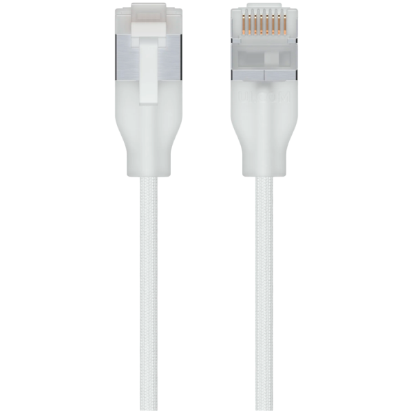 UniFi Ct6 brided ptch cble with trnslucent booted RJ45 for Etherlighting 10 GbE
