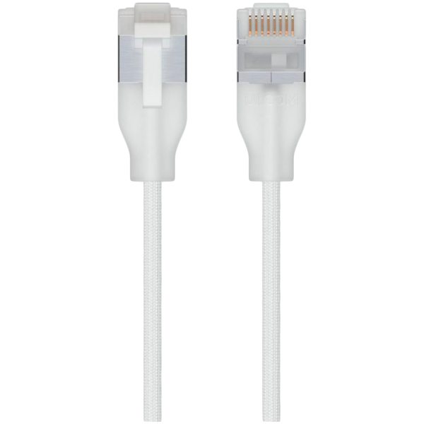 Ubiquiti UniFi Premium Patch Cable UACC-Cable-Patch-EL-C6A-0.15M-W-24 ranslucent booted RJ45