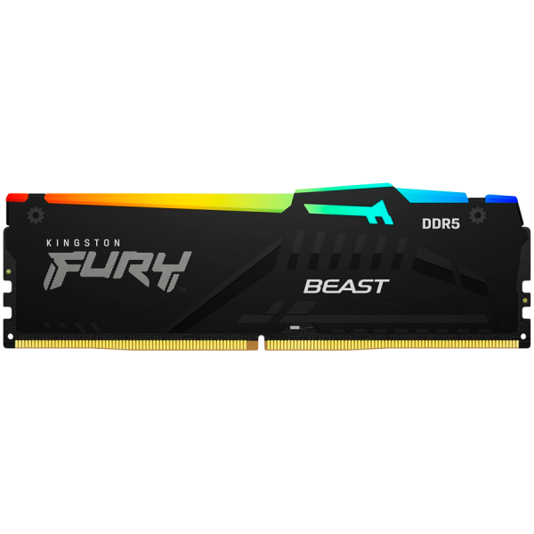 Kingston 16GB 6400MT/s DDR5 CL32 DIMM FURY Beast RGB EXPO