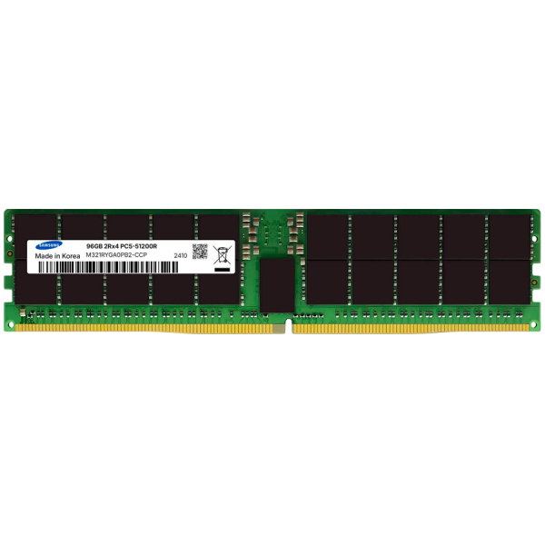 SAMSUNG 96GB DDR5 6400MHz CL52 ECC RDIMM 2Rx4