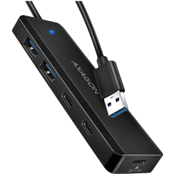 I/O HUB USB TRAVEL/0.19M HUE-C2A AXAGON